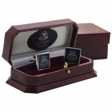 Merchant Navy Silver Cufflinks